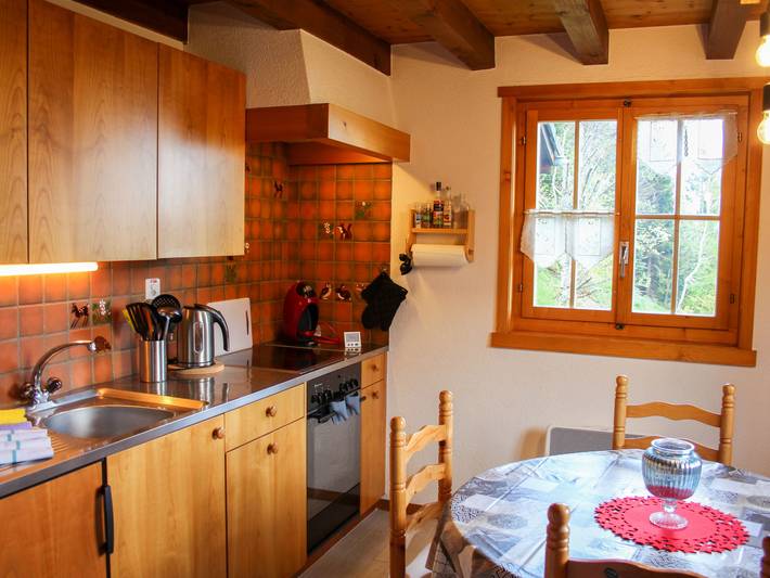 Ferienhaus für 5 Personen, mit Balkon und Terrasse sowie Garten und Ausblick in Kanton Freiburg - 3