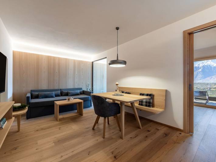 Ferienwohnung für 3 Personen, mit Garten und Ausblick sowie Terrasse, mit Haustier in Schenna - 3