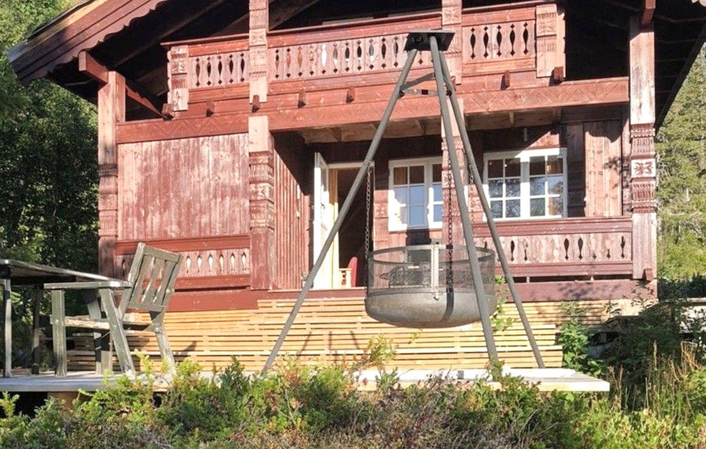 Ferienhaus für 8 Personen mit Terrasse in Kvitåvatn, Tinn