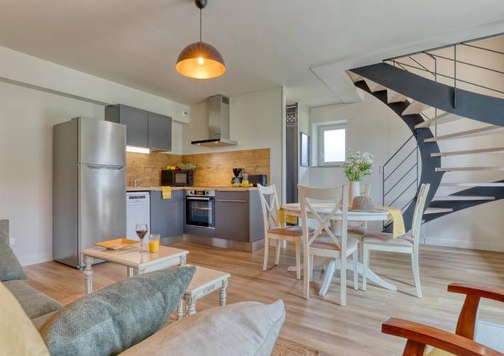 Gîte pour 6 personnes, avec Terrasse à Saint-Évarzec - 4