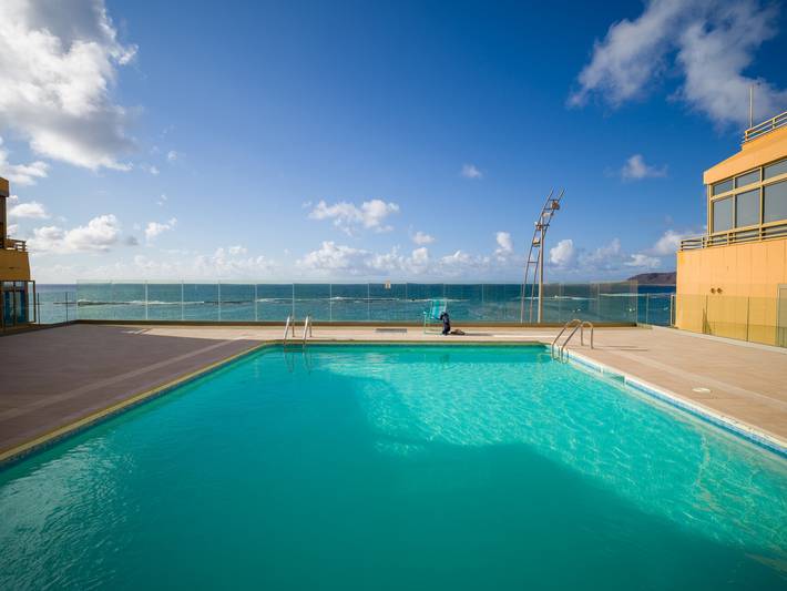 Feriehus for 2 personer, med badebasseng på Gran Canaria