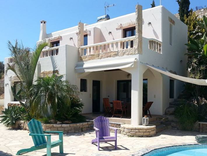 Ferienhaus für 5 Personen, mit Balkon und Terrasse sowie Garten und Pool in Pitsidia - 2