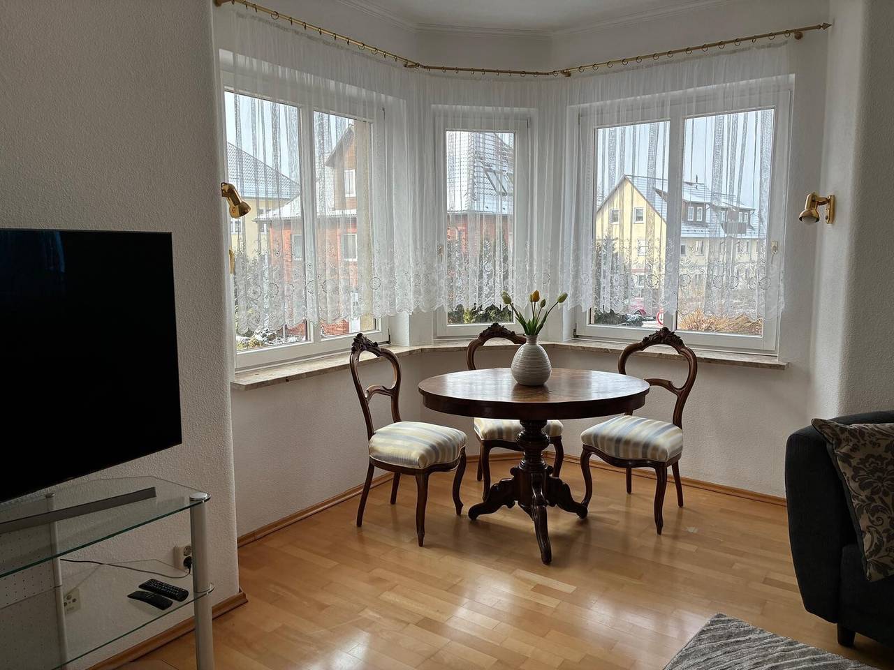 Appartement entier, Appartement 'Angelika' avec terrasse privée, balcon et Wi-Fi in Waren, Lac Müritz