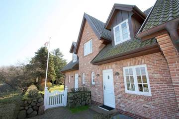 Hütte für 2 Personen, mit Balkon auf Sylt