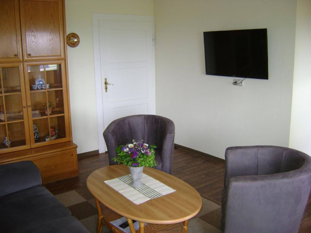 Mit Blick auf die Berge in Lawalde, Oberlausitz-Niederschlesien