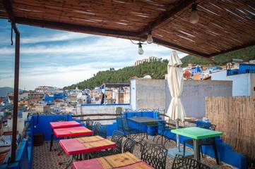 Chambre d’hôte pour 2 personnes, avec terrasse à Chefchaouen