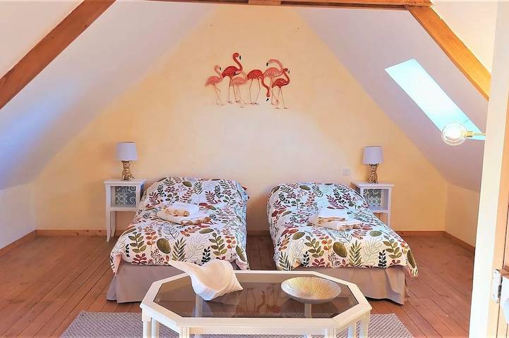 Location de vacances pour 5 personnes, avec jardin, animaux acceptés à Fierville-les-Mines - 2