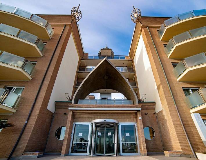 Hotel dla 2 osób, z balkon, zwierzęta dozwolone w Lido di Ostia