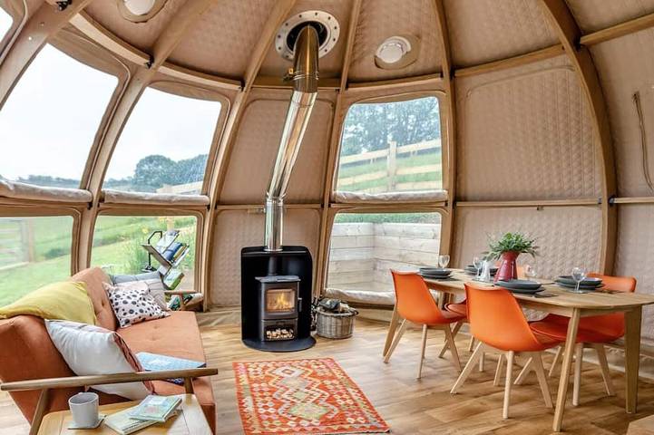Camping for 2 people, with hot tub, with pets in Cornwall