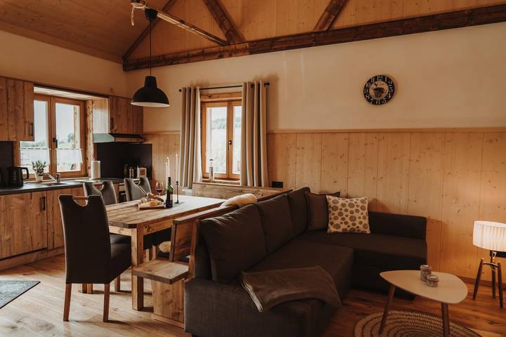 Chalet « Oberwald 3 » avec terrasse privée, jardin, sauna, Wi-Fi et parking in Schotten, Région de Vogelsberg
