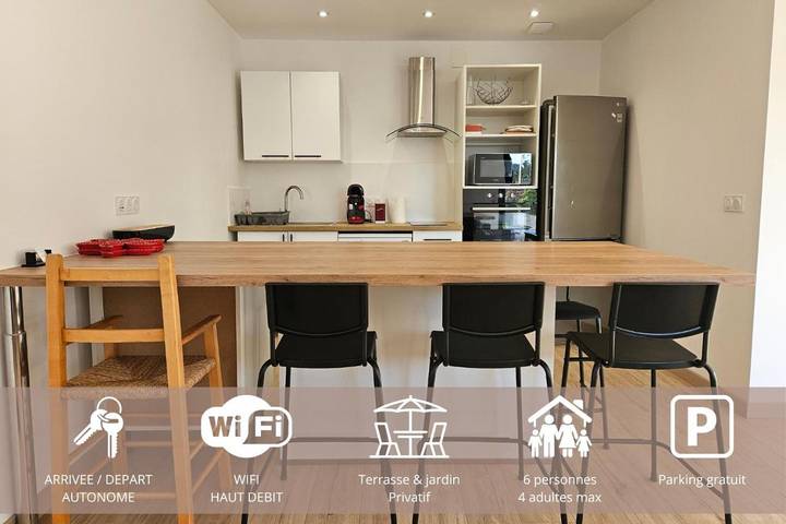 Gîte pour 6 personnes, avec jardin à Gabian - 2