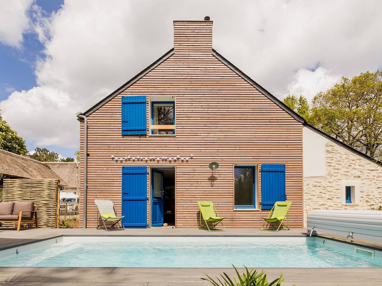 Évasion en Gîte de Charme avec Jardin, Piscine Chauffée et Proche Plages – Saint-Lyphard in Saint-Lyphard, Région de Saint-Nazaire