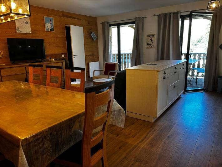 Chalet pour 8 personnes, avec vue et balcon dans La Mongie - 4