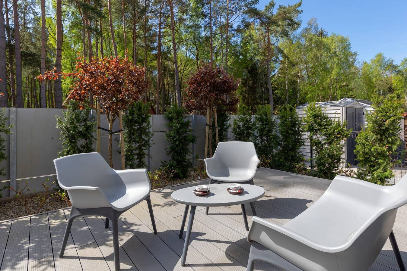 Ganze Wohnung, Ferienwohnung für 4 Personen mit Garten in Łukęcin, Baltic Sea Pomerania