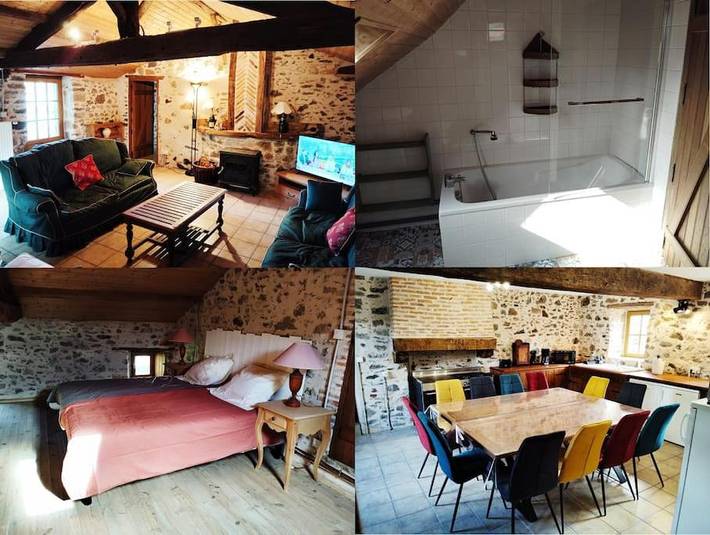 Location de vacances pour 12 personnes, avec jardin à La Forêt-sur-Sèvre - 2