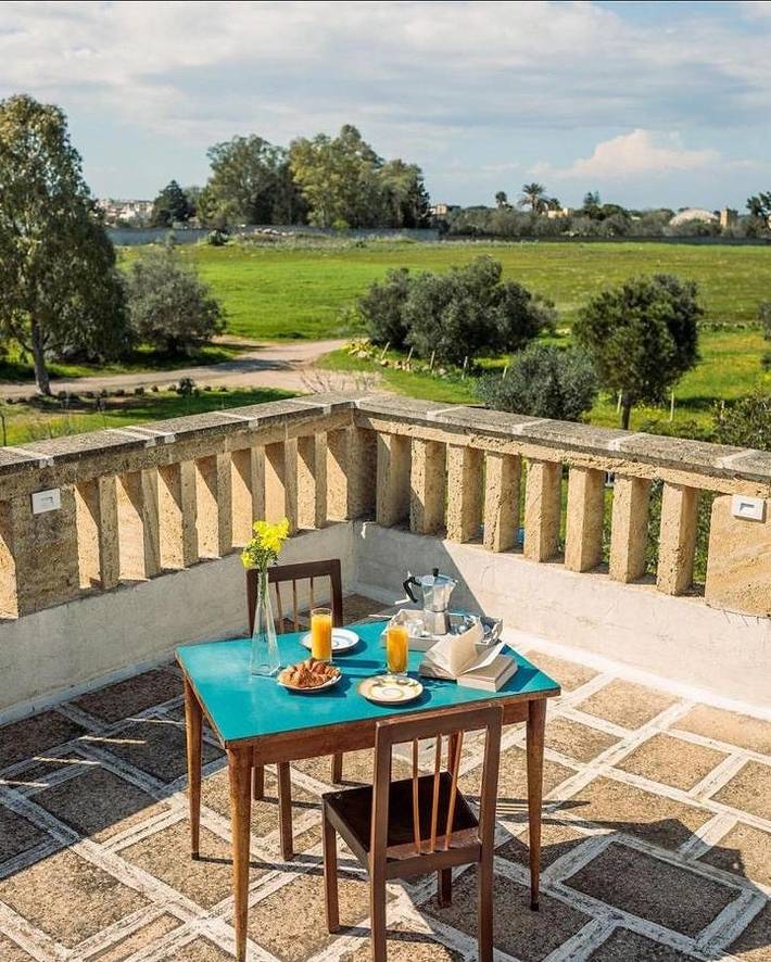 Agriturismo per 2 persone, con panorama e giardino a Alezio