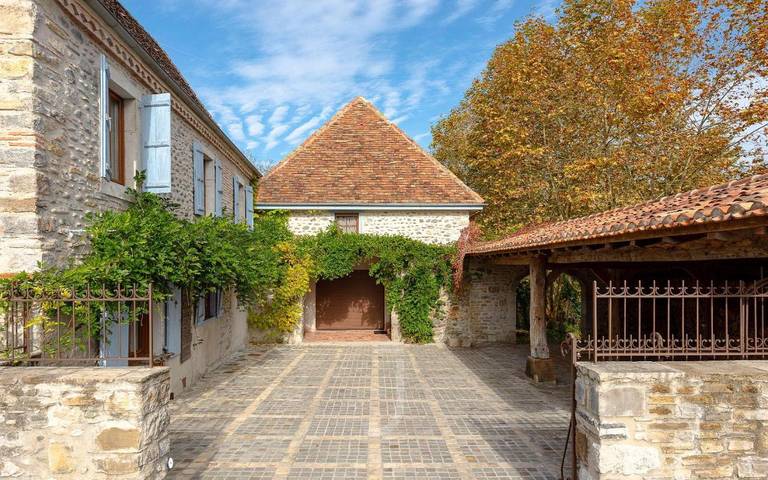 Appartement de vacances pour 4 personnes, avec Terrasse ainsi que Jardin et Vue
