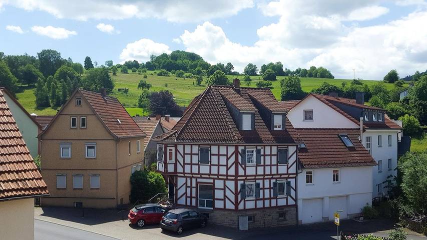 Bauernhof für 2 Personen, mit Garten und Balkon an der Rhön