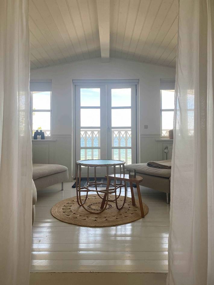 Ferienhaus mit Meerblick für 8 Personen, mit Garten und Ausblick sowie Balkon auf Falster - 4