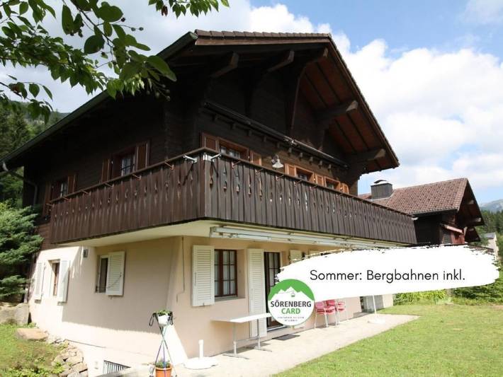 Ferienhaus für 4 Personen, mit Garten