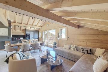 Maison de campagne pour 10 personnes, avec jardin ainsi que jacuzzi et balcon à Essert-Romand