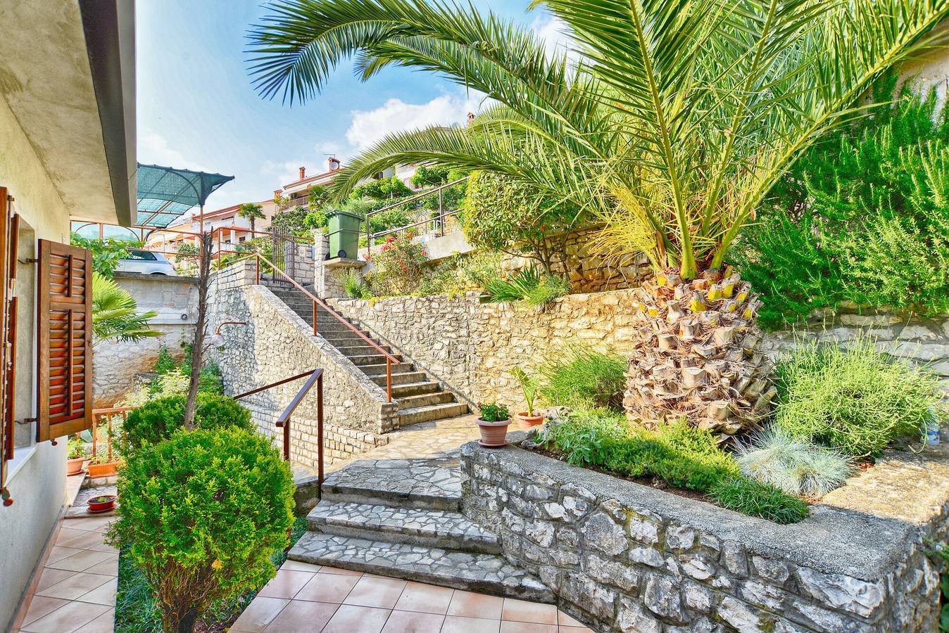 Appartement entier, Appartement de vacances pour 2 personnes avec terrasse in Rabac, Labin-Rabac