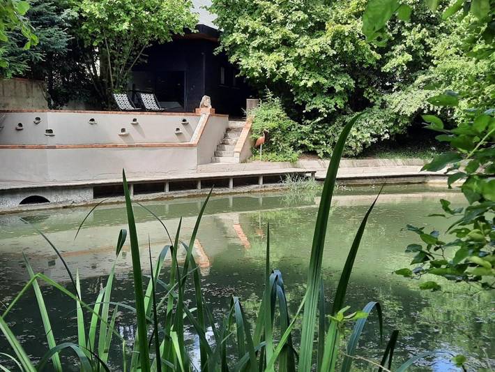 Chambre d’hôte pour 2 personnes, avec Terrasse ainsi que Jardin et Vue à Troyes