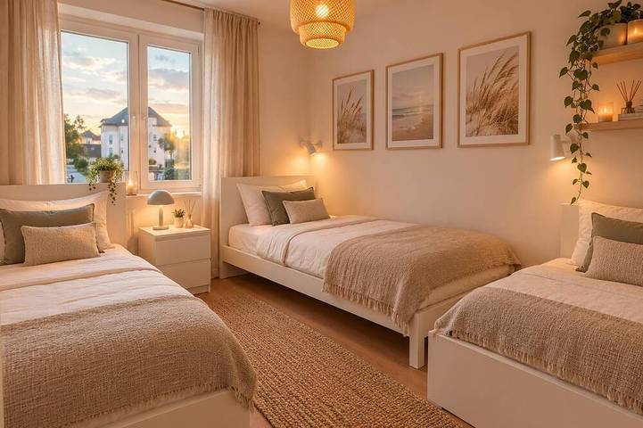 Ganze Wohnung, Moderne Monteurwohnung mit Balkon in Bestensee in Bestensee, Dahme-Seengebiet