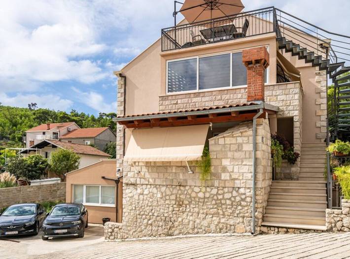 Holiday rental for 6 people, with balcony in Srebreno