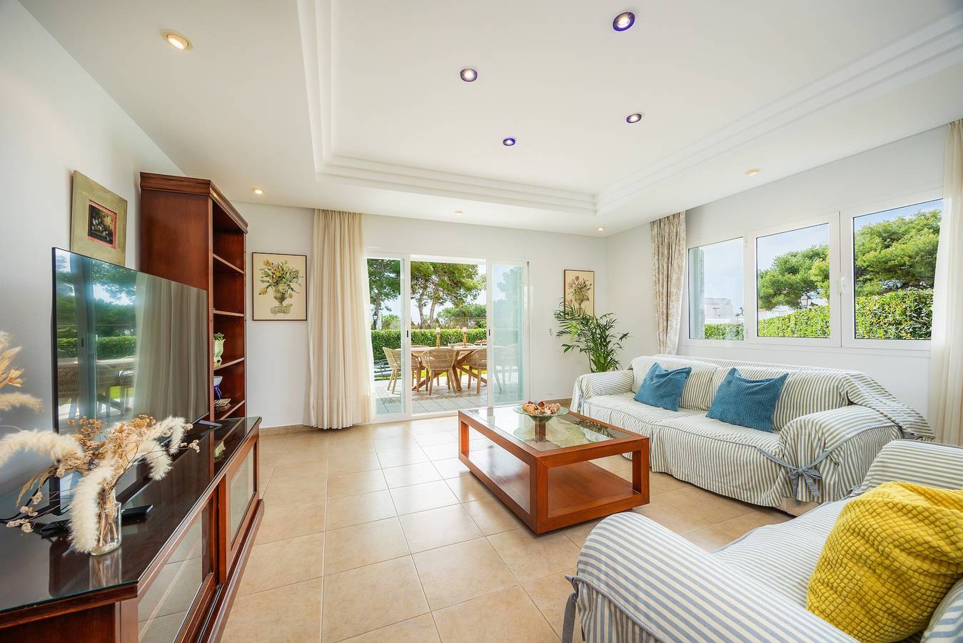 Villa 'Sa Caleta de Cala D'Or' mit Meerblick, Pool, 2 Terrassen und Wlan in Cala Egos, Santanyí