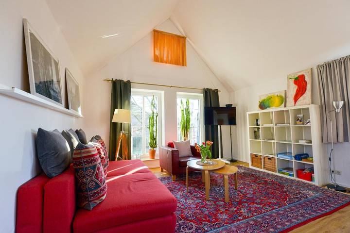 Ferienwohnung für 4 Personen, mit Balkon und Terrasse sowie Garten und Ausblick in Halle (Westfalen) - 2
