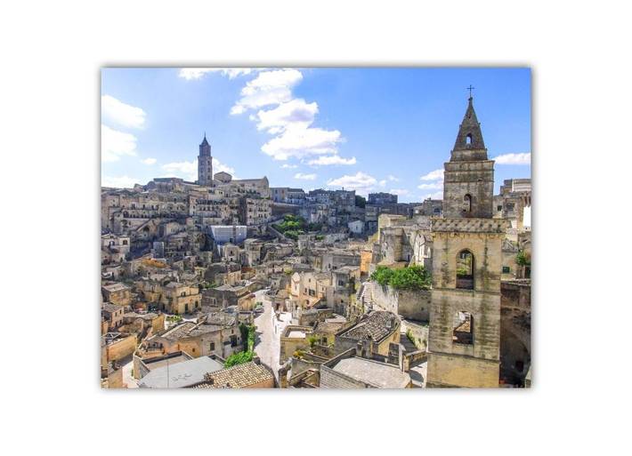 Chambre d’hôte pour 3 personnes, avec Balcon et Terrasse à Matera