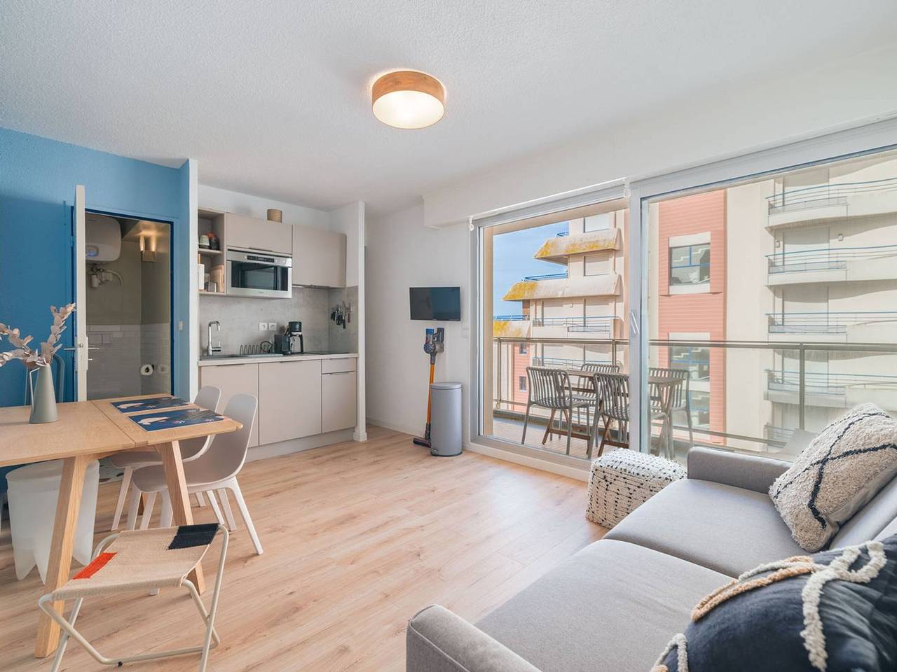 Entire studio, City centre apartment, pets welcome in Le Touquet-Paris-Plage, Montreuil region
