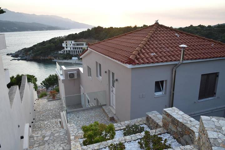 Vakantiehuis voor 4 personen, met uitzicht en balkon in Samos