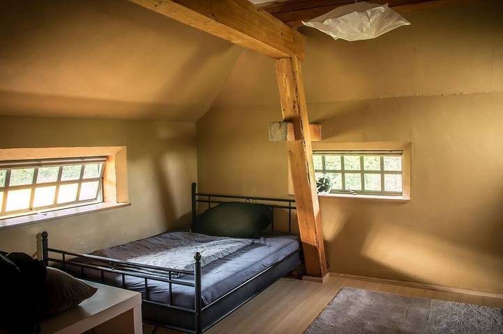 Fachwerkhaus am Bodden mit Sauna, Garten und Teich in Buschvitz, Bergen auf Rügen und Umgebung