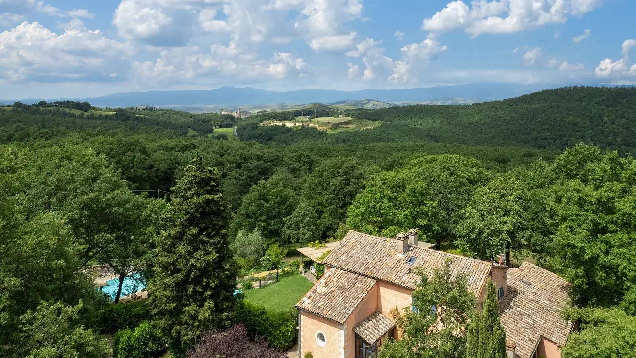 Casa vacanza per 12 persone con terrazza in San Casciano dei Bagni, Siena e dintorni