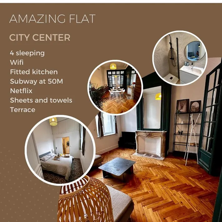 Apartamento de vacaciones para 4 personas, con terraza - 1