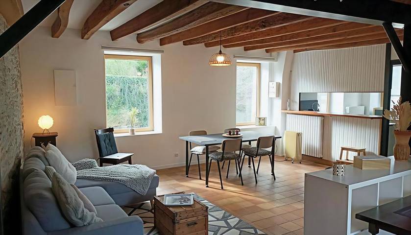 Gîte pour 4 personnes, avec terrasse à La Gacilly