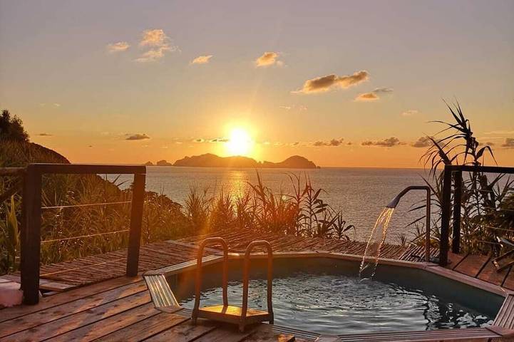 Exclusive Pool and Garden Villa Sunset Seaview in Ponza, Latium