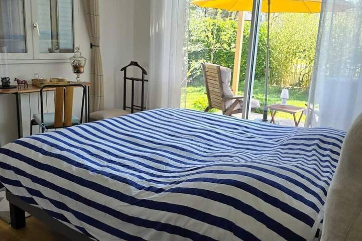 Location de vacances pour 6 personnes, avec jardin ainsi que jacuzzi et piscine dans Golf Blue Green Gujan - 4