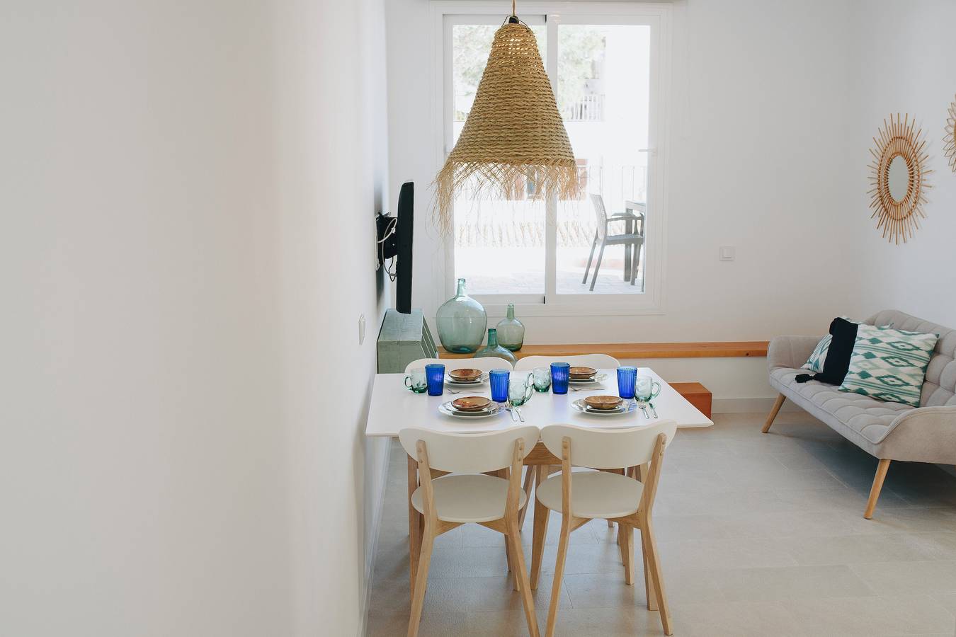Ganze Wohnung, Apartment 'C' mit privater Terrasse, Wlan und Klimaanlage in Cala d'Or, Santanyí