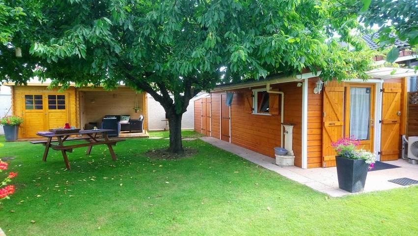 Maison de vacances pour 2 personnes, avec Balcon et Terrasse ainsi que Jardin et Vue à Saint-Just-de-Claix