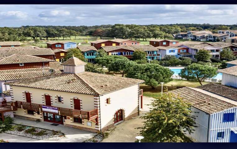Gîte pour 6 personnes, avec terrasse et piscine, animaux acceptés à Le Teich - 4