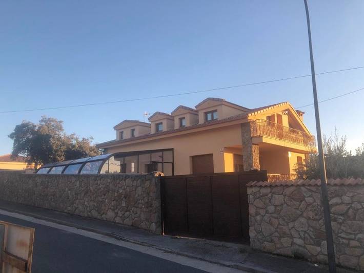 Chalet para 20 personas, con jardín además de vistas y piscina, Se admiten mascotas en Castilla y León - 3