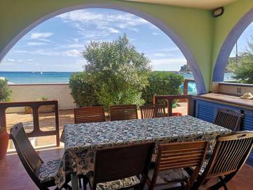 Ferienwohnung für 8 Personen, mit Ausblick und Terrasse in Marina di Campo