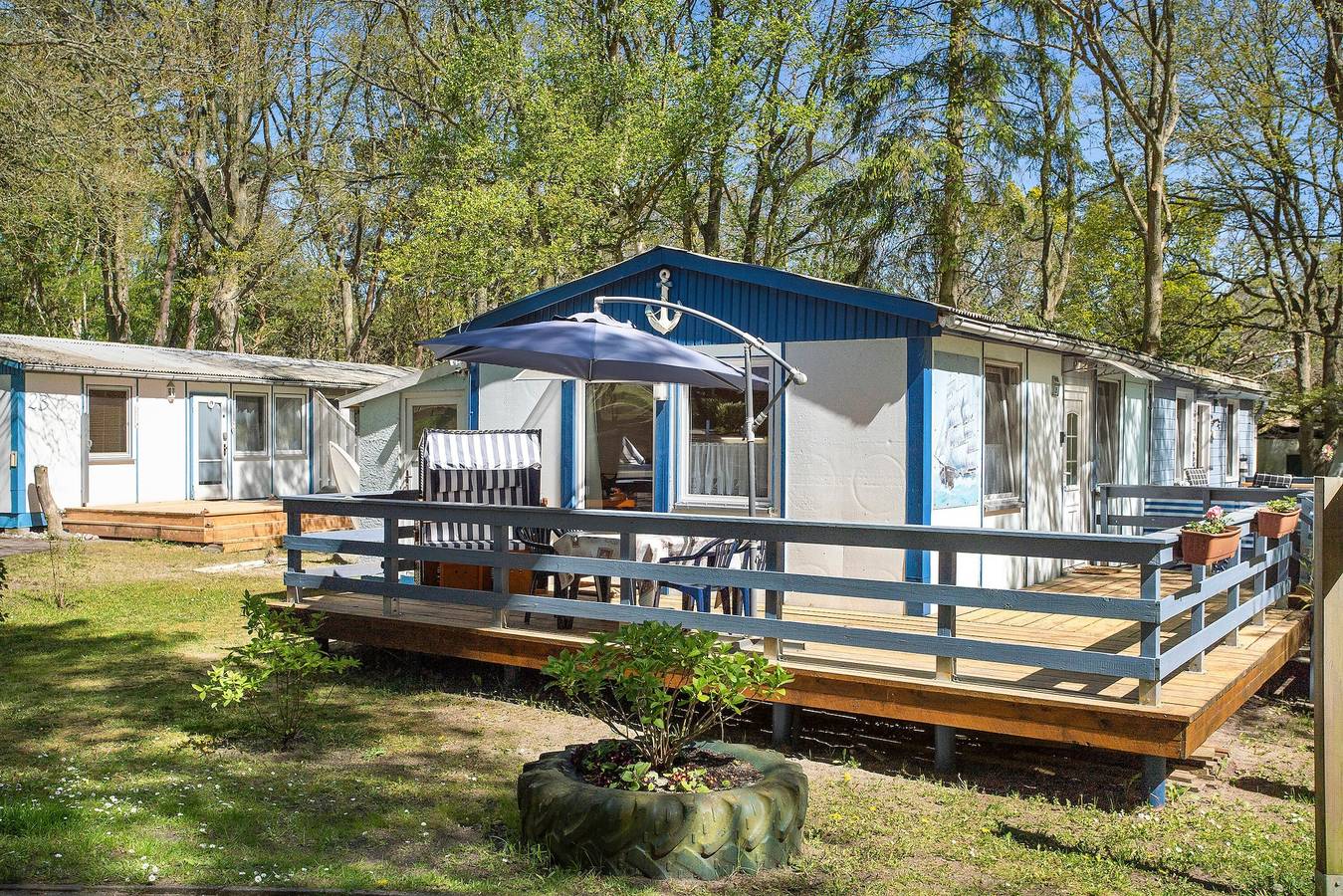 Bungalow 'Bungalow Mary Ann, Bgl 25' mit privater Terrasse und Wlan in Bakenberg, Dranske
