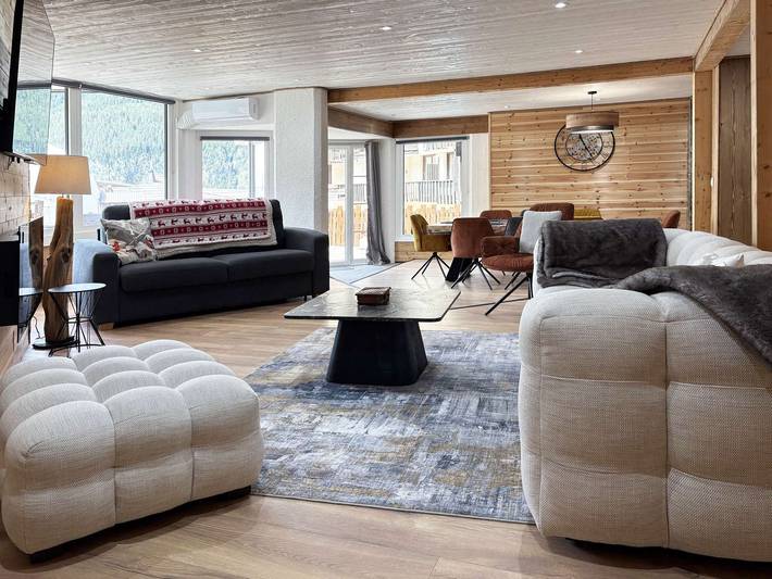 Appartement de vacances entier, Très bel appartement de 125 m2 et Terrasse 100 m2 face aux pistes in Les Orres, Parc national des Écrins