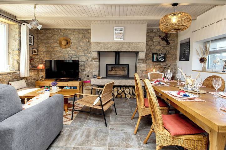 Maison de vacances pour 7 personnes, avec terrasse et jardin