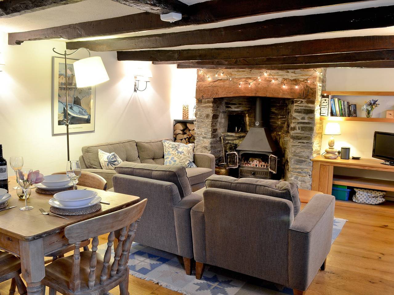 Cottage für 4 Personen mit Garten in Cornwall