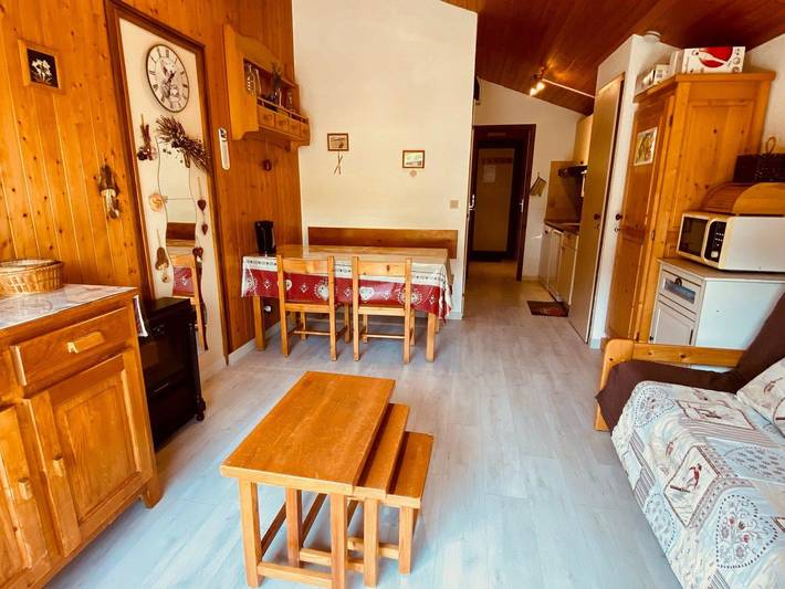 Ganzes Studio, Studio für 4 Personen mit Garage nahe Pisten in La Clusaz, Annecy und Umgebung